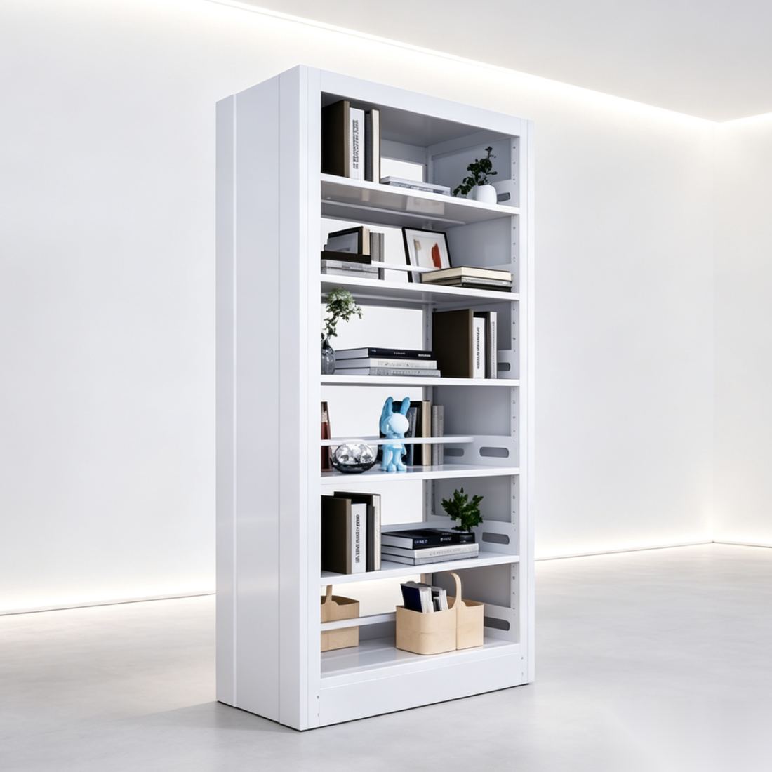 Steel Bookshelves