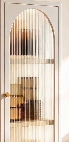 Glass door detail