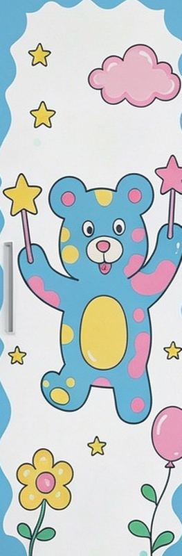 Blue Bear Cartoon finish
